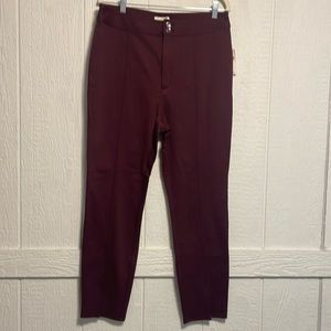Maroon dress pants